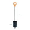 Fiskars Szpadel prosty metalowy Solid 1066717